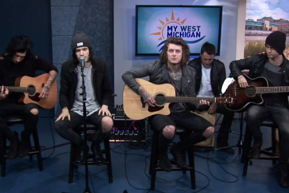 Asking Alexandria Interview and Perform on Grand Rapids News [VIDEO]