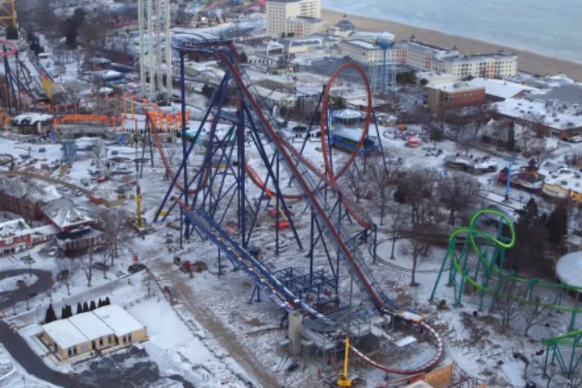 Check Out The Aerial Footage Of Cedar Point’s New Coaster [VIDEO]