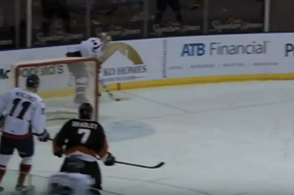 Hockey Goalie Actually Scores A Goal During Game [VIDEO]