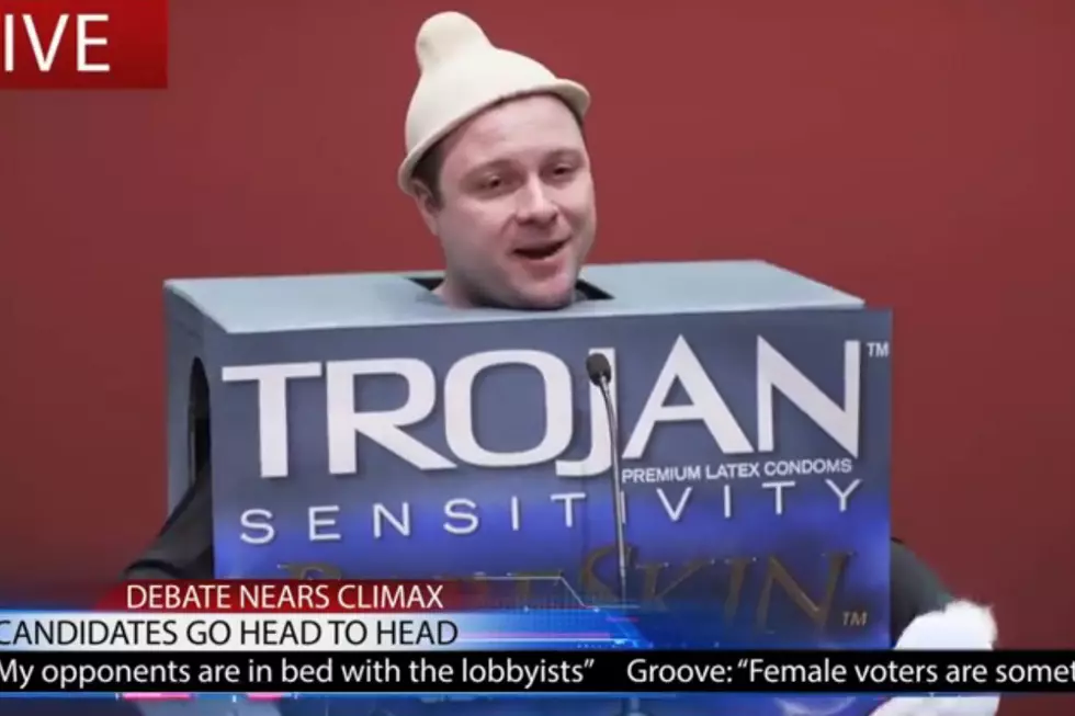 Can&#8217;t Hide That Election &#8211; Trojan Condom Debate Makes Politics Exciting [VIDEO]