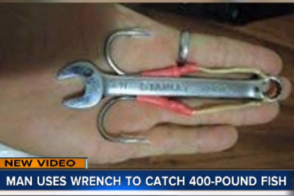 Florida Man Catches 400 Pound Fish With Wrench [VIDEO]
