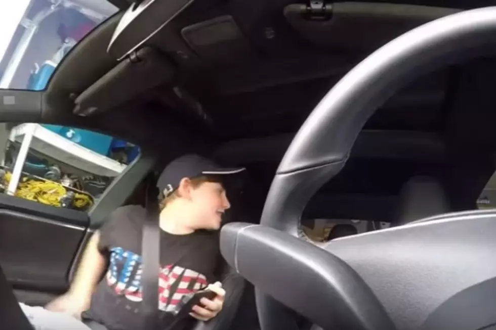 Dad Pranks Son With Tesla &#8216;Autopilot&#8217; Feature [VIDEO]