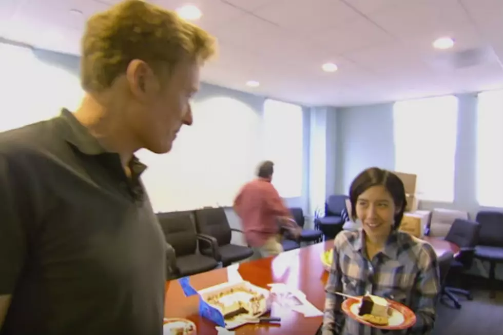 Conan Finds Secret Food Email And Catches Employees In The Act [VIDEO]