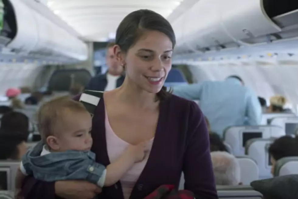 Airline Offers Something Amazing When a Baby Cries on a Flight [VIDEO]