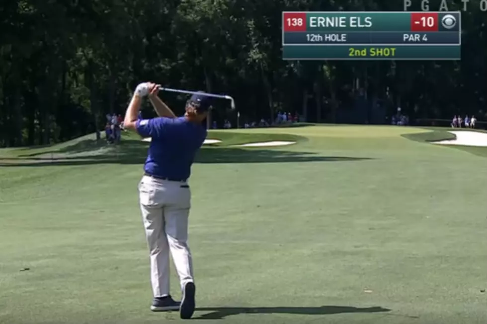 Ernie Els’ 157 Yard Eagle At The Quicken Loans National [VIDEO]