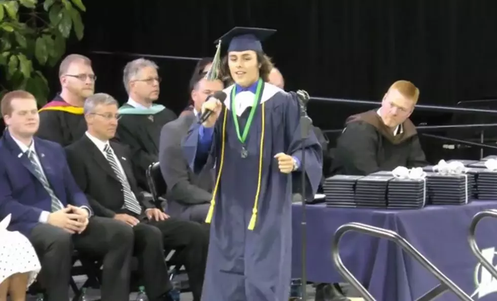 Lapeer Grad Goes Viral After Graduation Performance [VIDEO]