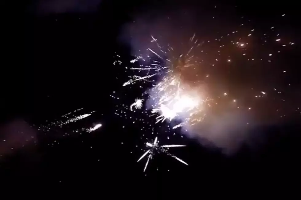 Neighborhood Firework Finale, Filmed From Ground Zero [VIDEO]
