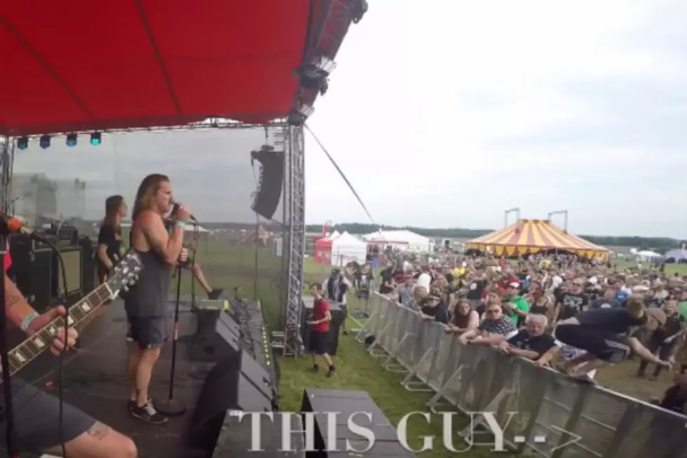 Dumbest Stagediver Ever Jumps Right Into Nothing [VIDEO]