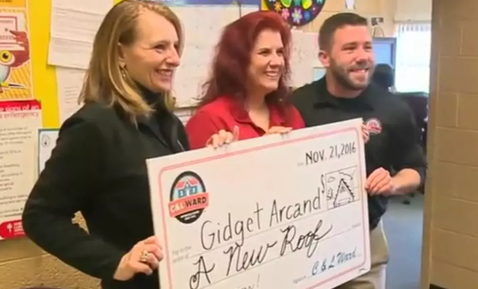 Flint School Secretary Surprised with New Roof from a Local Business [VIDEO]