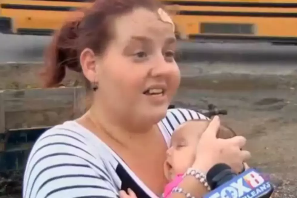 Mother Clings to Baby as Tornado Launches Them in The Air [VIDEO]