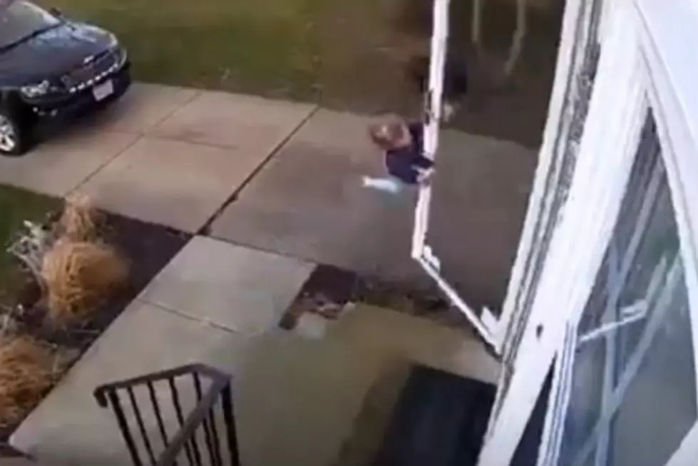 Flying High Again – Wind Sweeps Little Girl Off Of Porch [VIDEO]