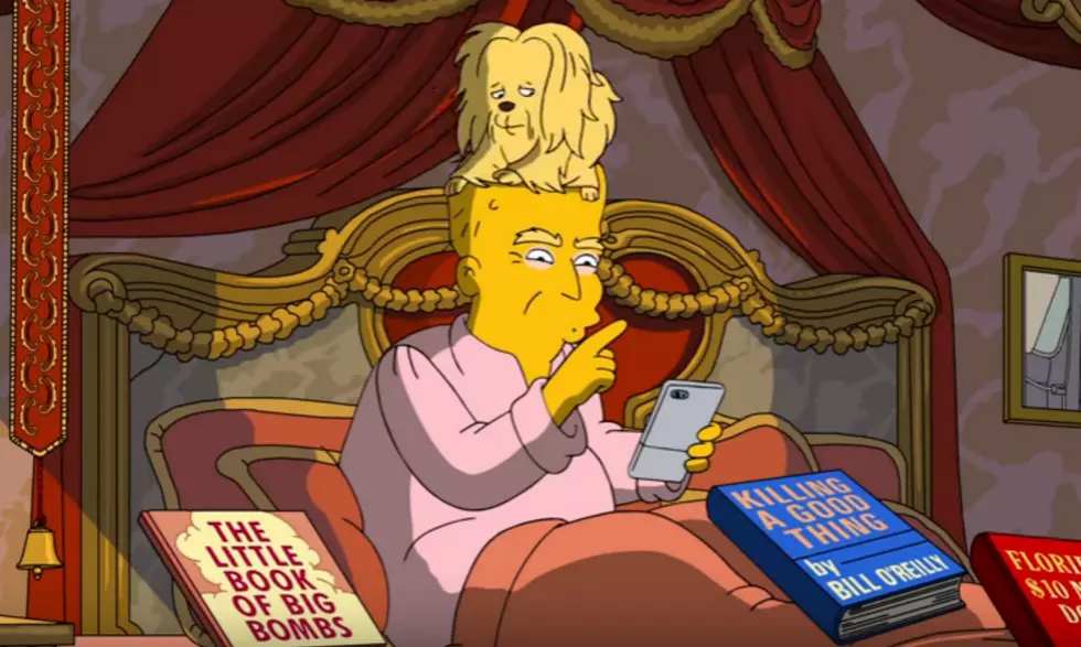 ‘The Simpsons’ Put Their Spin On Donald Trump’s First 100 Days [VIDEO]