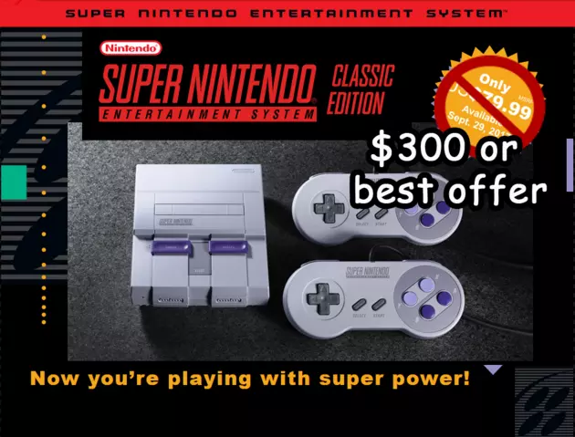 Get Ready to Pay Upwards of $300 for a Super Nintendo Classic [OPINION]