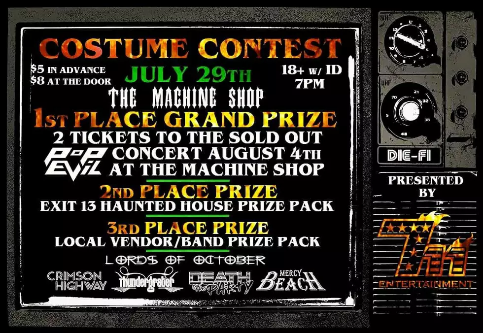 Bust Out The Costumes For The Halloween In July Concert At The Machine Shop
