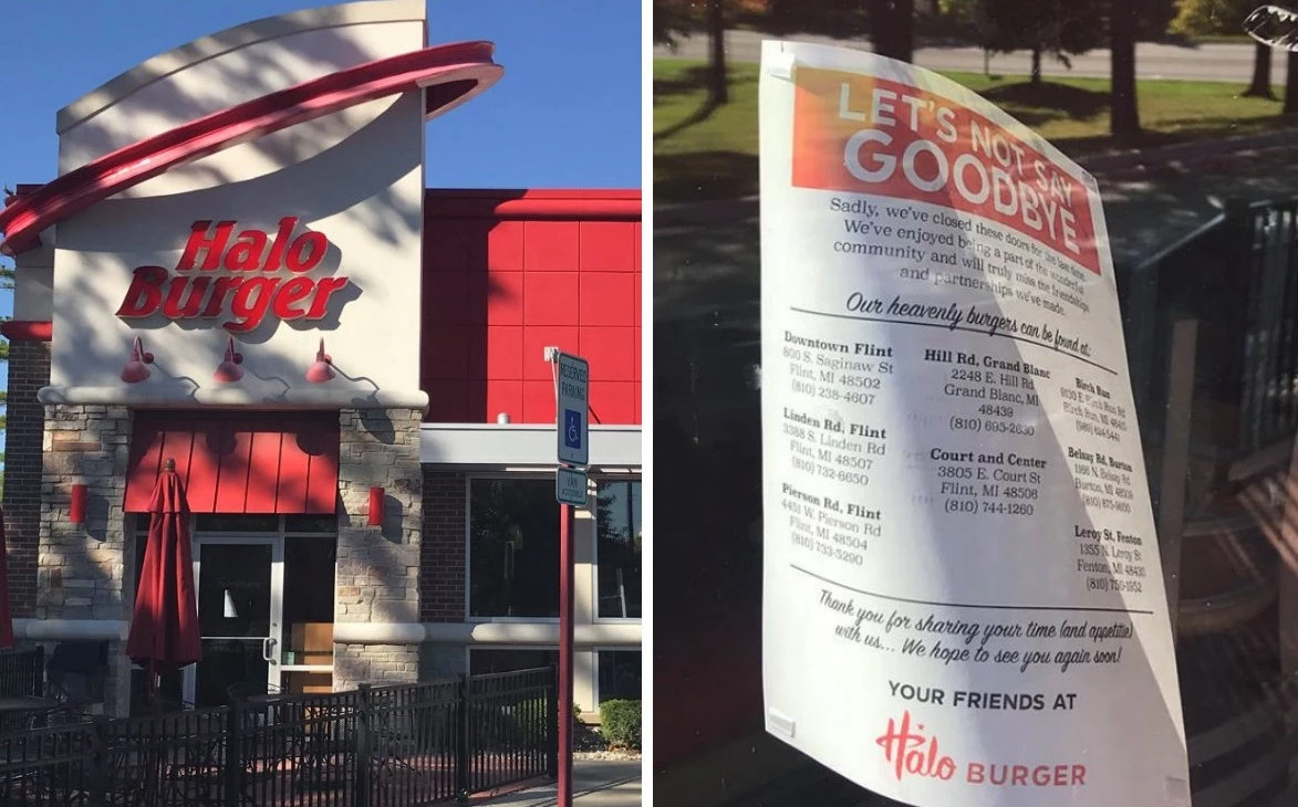 Halo Burger Closes In Grand Blanc Township