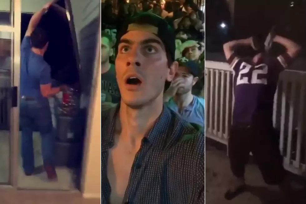 These Fans Lost Their S*** Watching Final Play of Saints-Vikings Game [VIDEO]