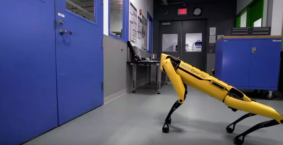 Watch Boston Dynamics’ SpotMini Robot Open a Door [VIDEO]