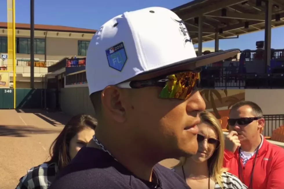 Miggy Arrives at Spring Training, Talks Health, 2018, and More [VIDEO]