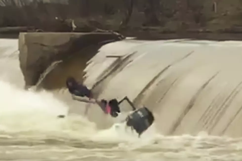 Fishing Boat Capsizes Near Dam in Grand Rapids [VIDEO]