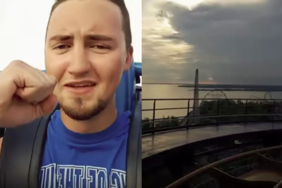 Rider Goes Facebook Live While Stuck On Roller Coaster [VIDEO]