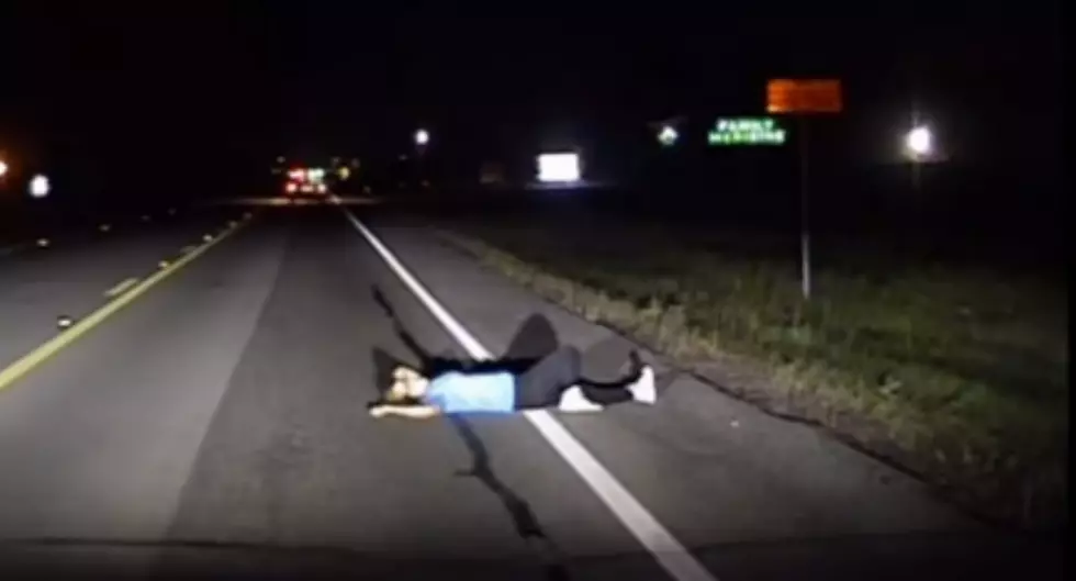 Drunk Woman In Road Is Lucky To Be Alive [VIDEO]