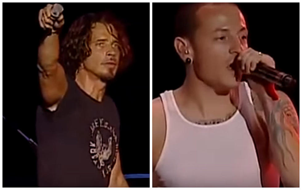 Chris Cornell and Chester Bennington Perform ‘Hunger Strike’ [VIDEO]