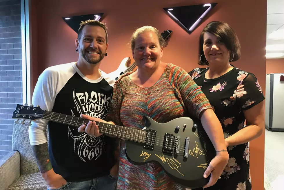 Banana Listener Wins Signed Breaking Benjamin Guitar