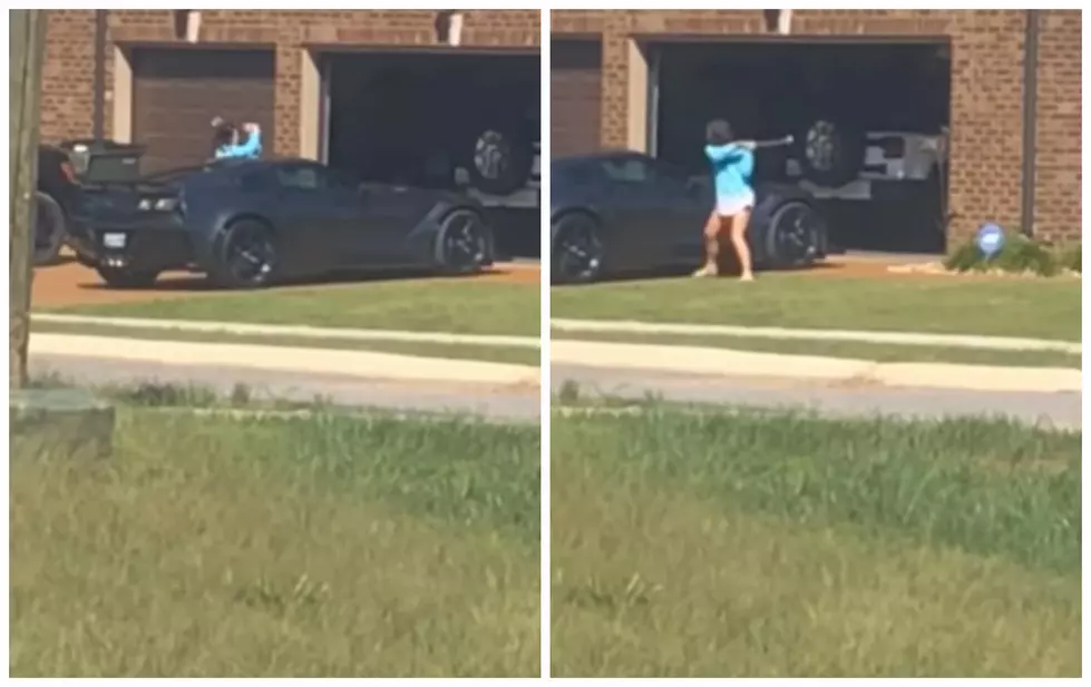 Lady Takes Wrench To Man’s Corvette [VIDEO]