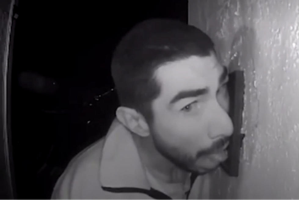 Man Caught On Camera Licking Doorbell For Three Hours [VIDEO]