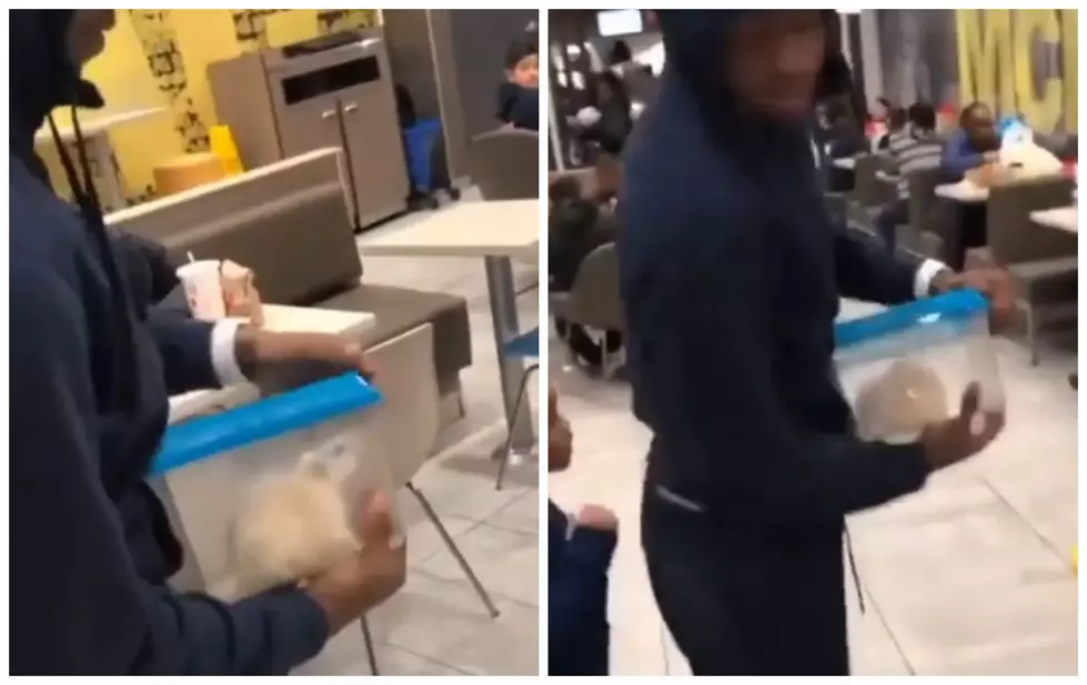 Man Releases Rat Inside Of A McDonald’s [VIDEO]