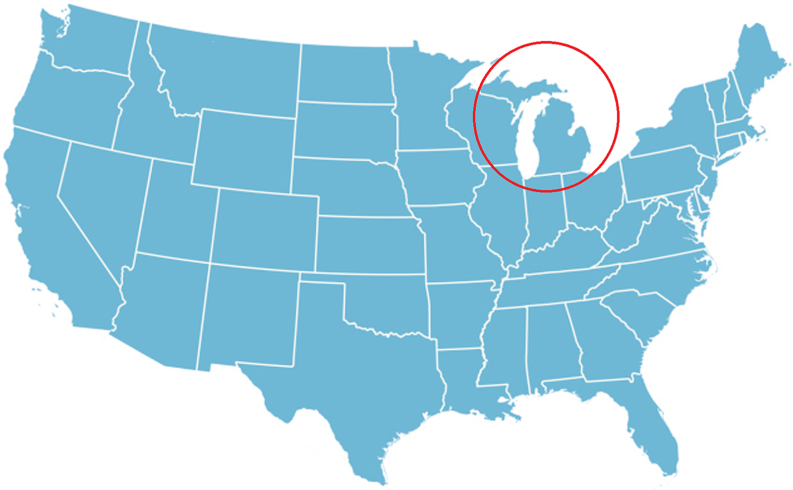 Why Michigan is Considered Midwest When it's Barely 'Mid' and Not at All  'West