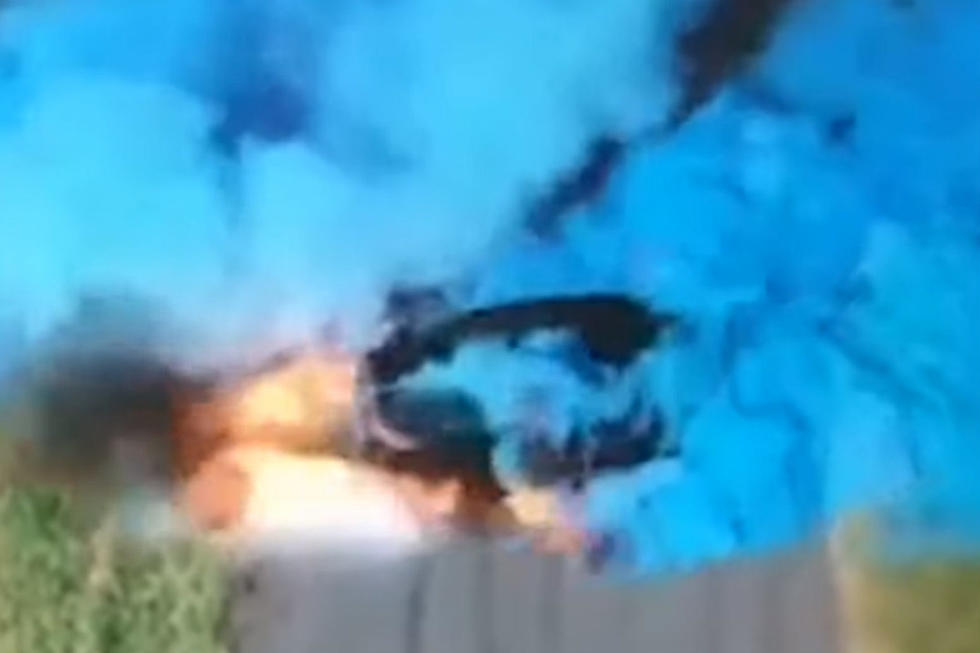 Gender Reveal Ends In Car Fire [VIDEO]