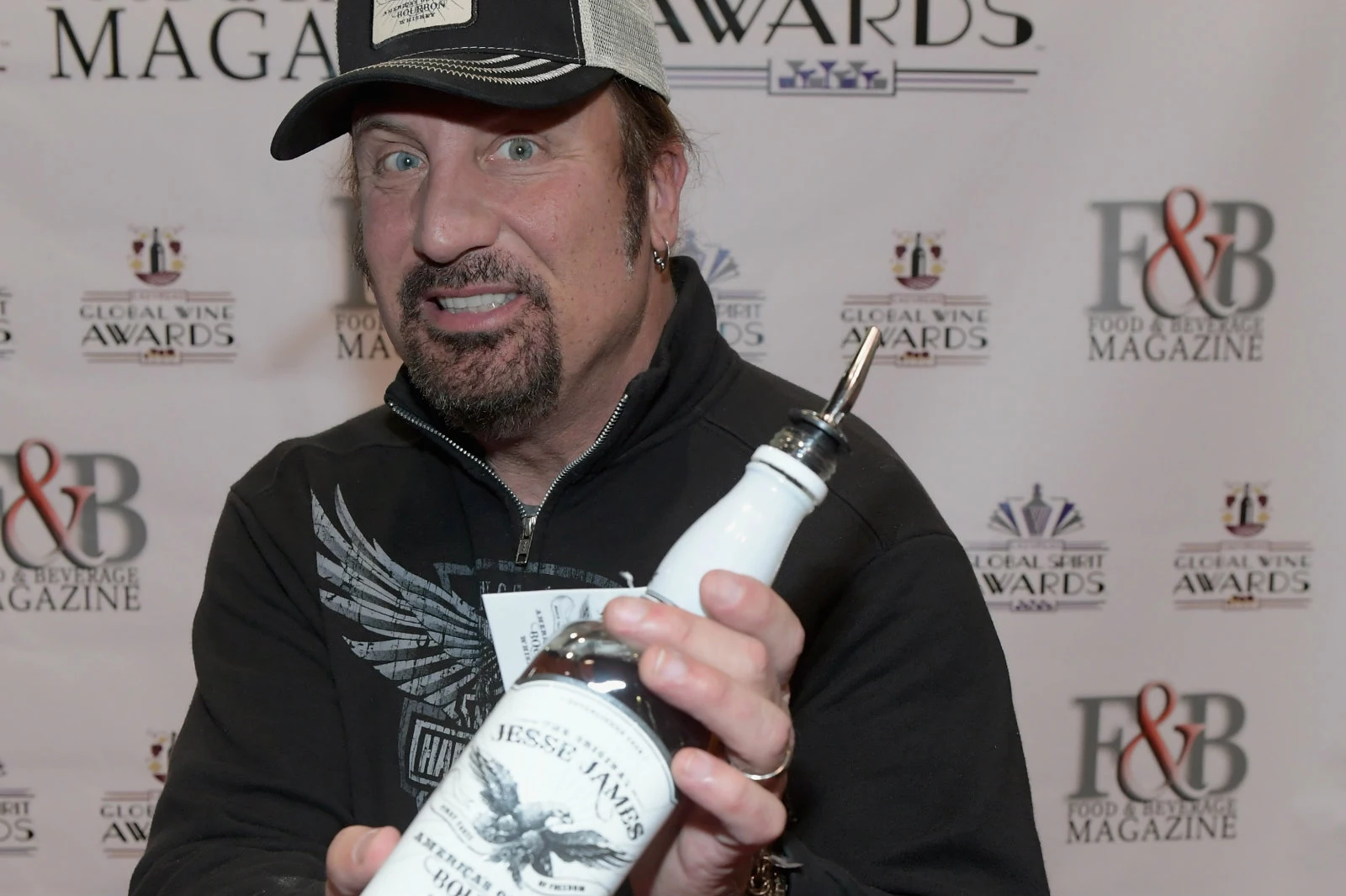 Jesse James Dupree, lead singer of Jackyl, will appear in York to sign  bottles from his line of whiskey products