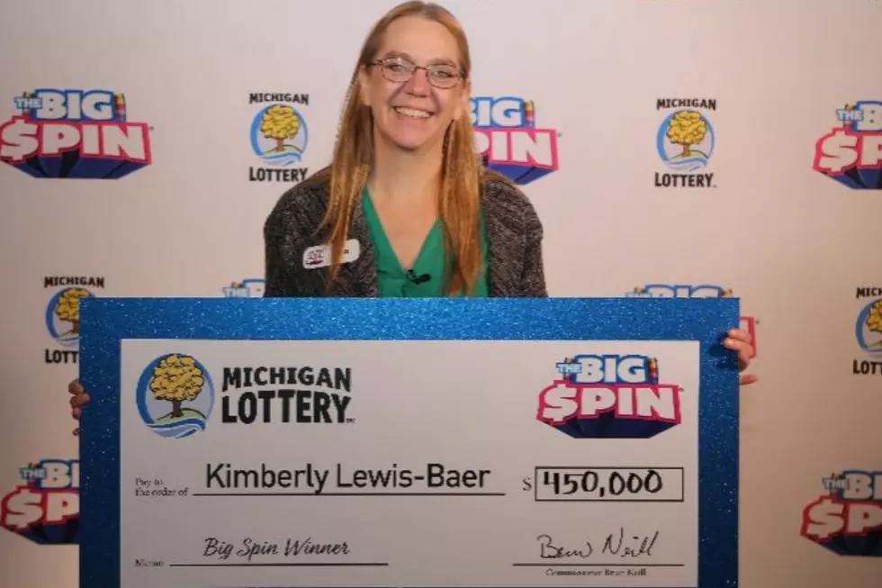 Lapeer County Woman Wins $450K on Michigan Lottery &#8216;Big Spin&#8217; Show