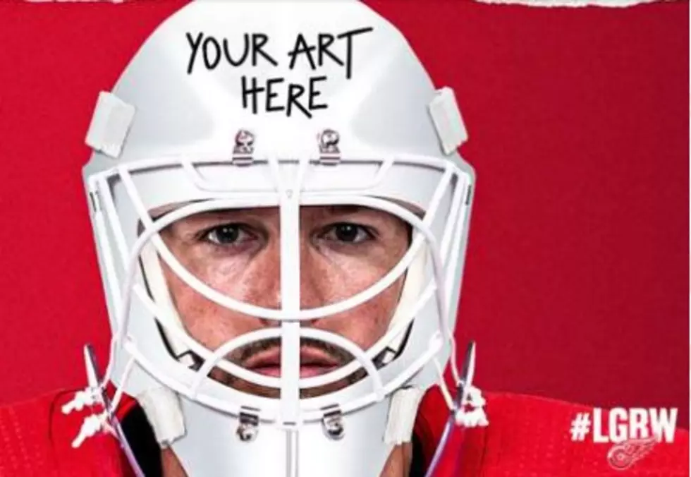 Detroit Red Wings goalie Jonathan Bernier to wear helmet designed