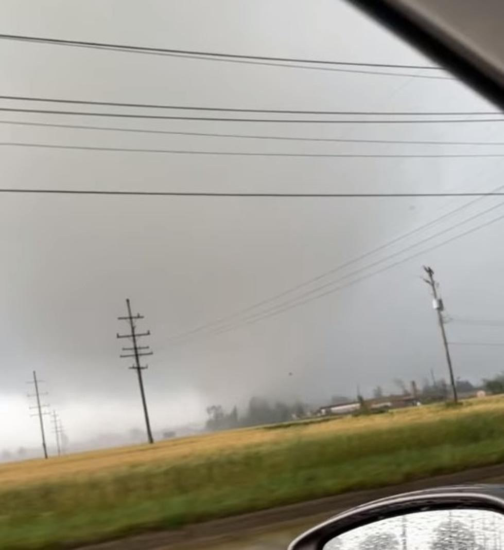 Michigan Woman Casually Films Tornado While Driving