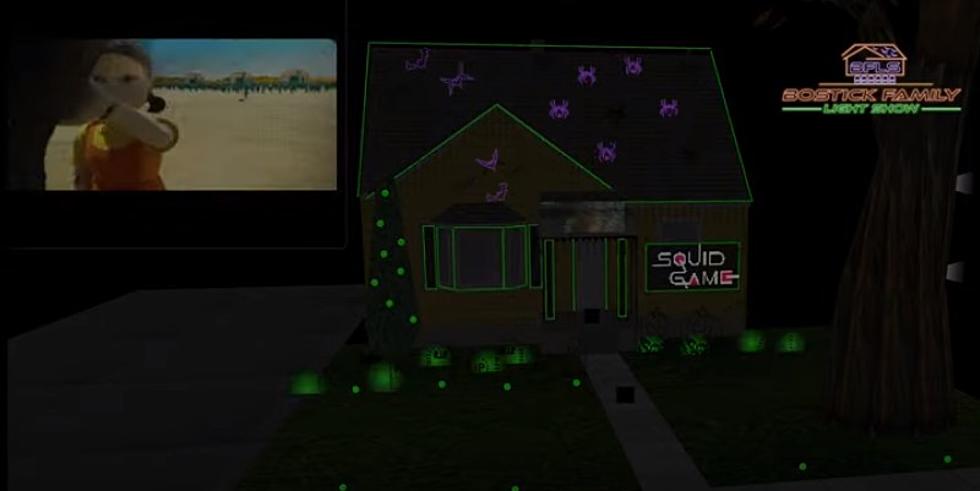 Michigan Family Goes Viral With &#8216;Squid Game&#8217; Halloween Light Show