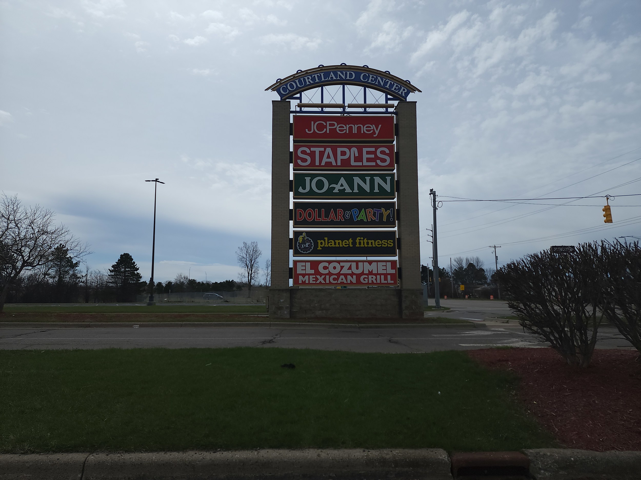 Courtland Center Mall in Burton Looks Like a Ghost Town Movie Set