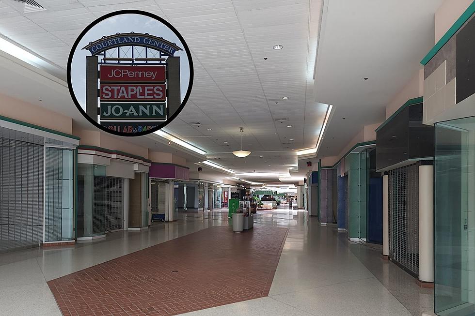 Courtland Center Mall in Burton Looks Like a Ghost Town Movie Set