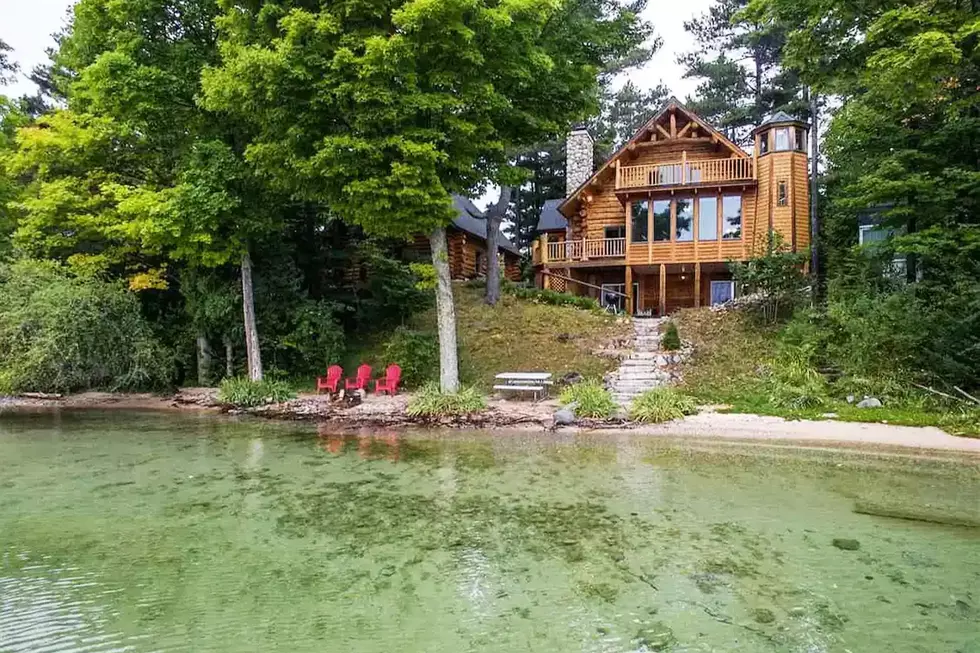 This Log Cabin Airbnb is Only 22 Steps From Lake Michigan