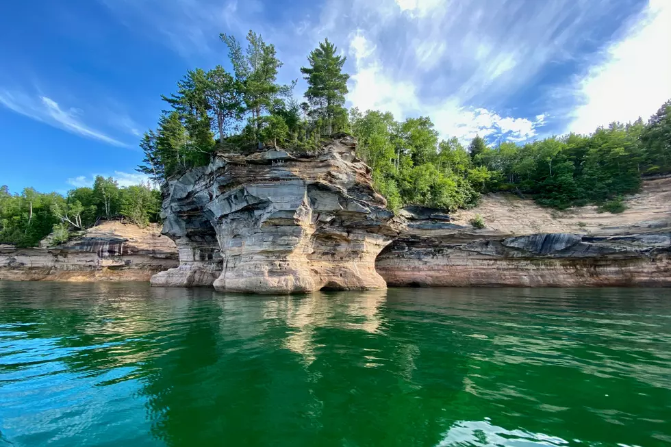 Dog Rescued After Falling Off 30-Foot Cliff at MI's Pictured Rock