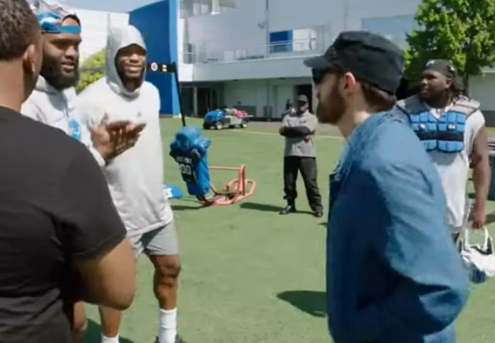 Did You Know Eminem Visited Detroit Lions Training Camp?