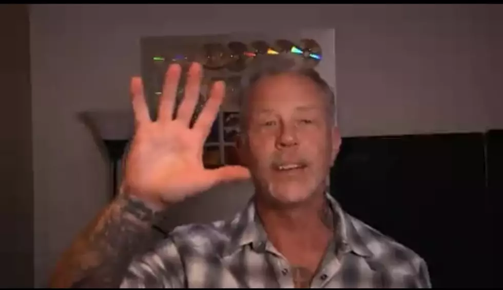 James Hetfield Of Metallica Sends Video To Detroit Lions