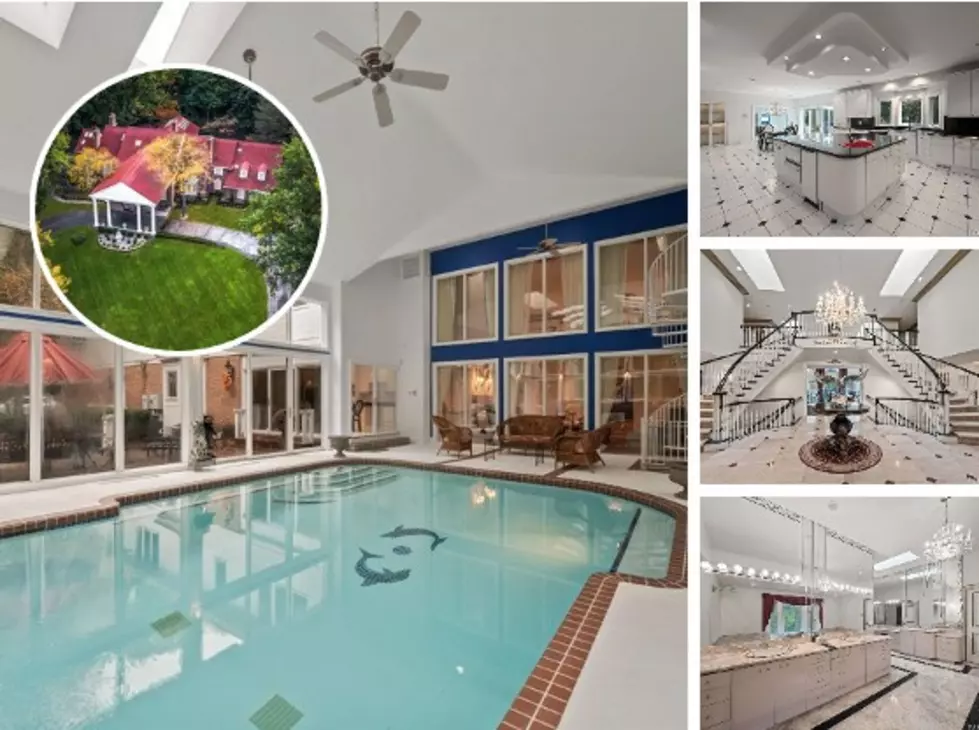 This $2.5 Million Bloomfield Twp, Michigan Mansion Features Indoor Pool And Privacy