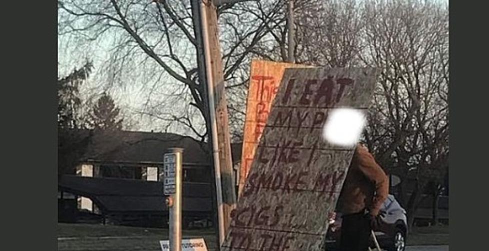WTF? Michigan Man Displays Rather Unique Road Sign