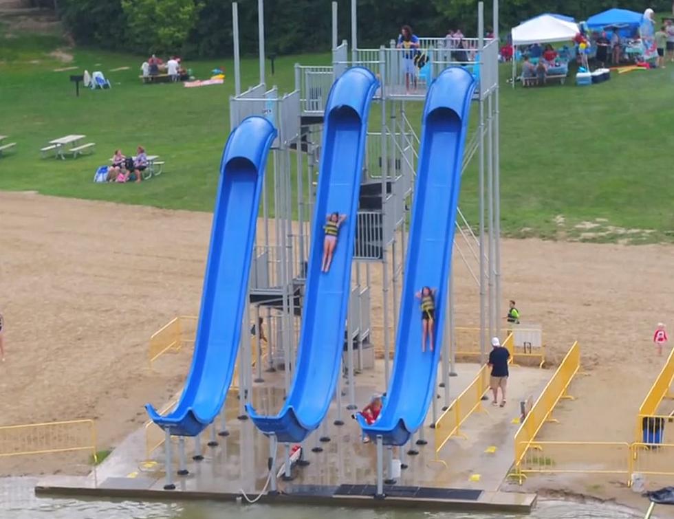 Fly Through the Air on Oakland County's Only Launch Water Slide