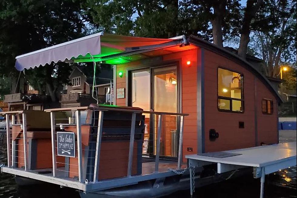 Sleep on the Water When Staying on This Tiny MI Houseboat