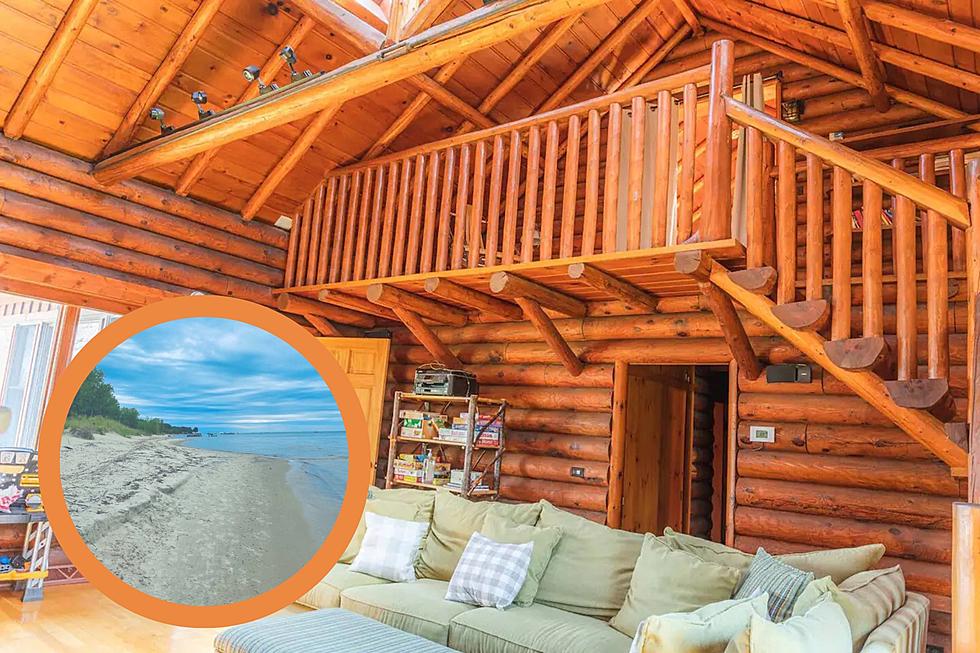 This Airbnb Cabin Sits on Sand Point Overlooking Lake Huron