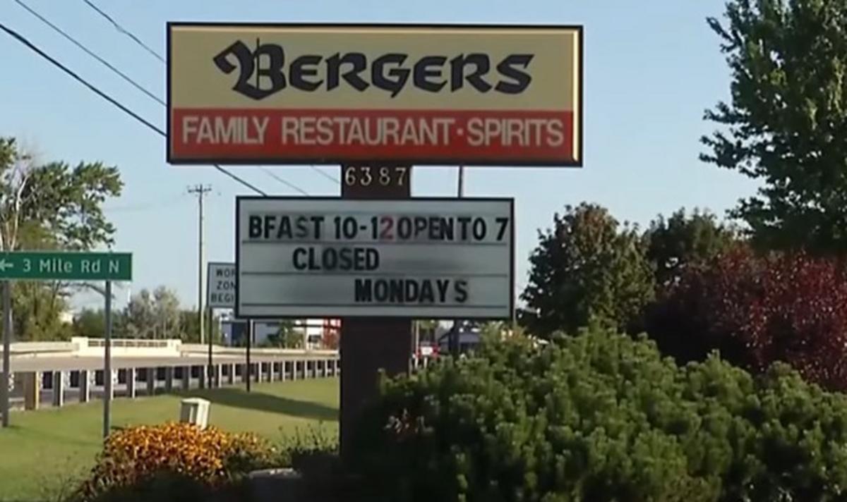 Berger’s family restaurant closes after 96 years in Michigan