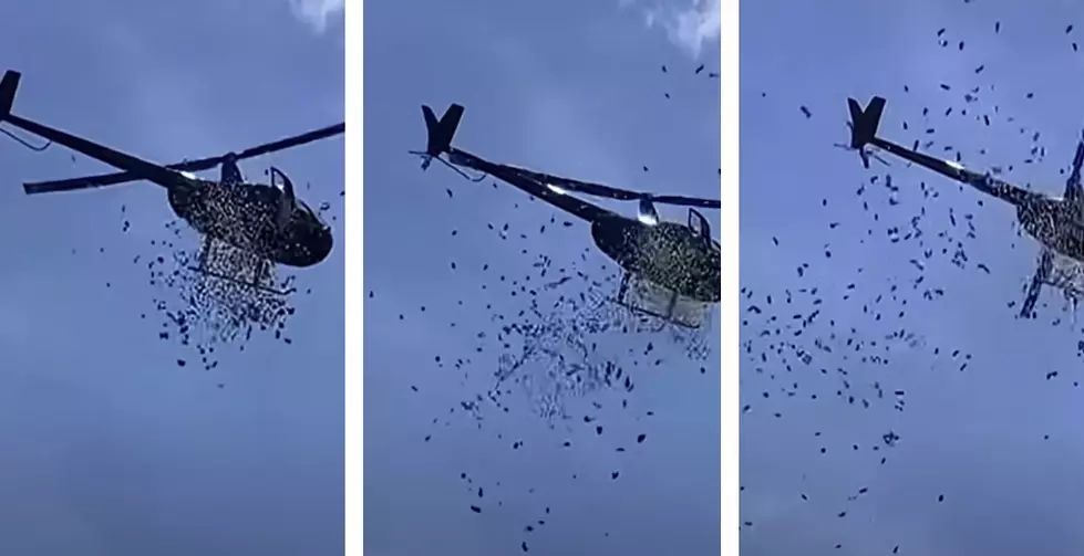 A Helicopter Rains Cash During A Detroit Man’s Funeral